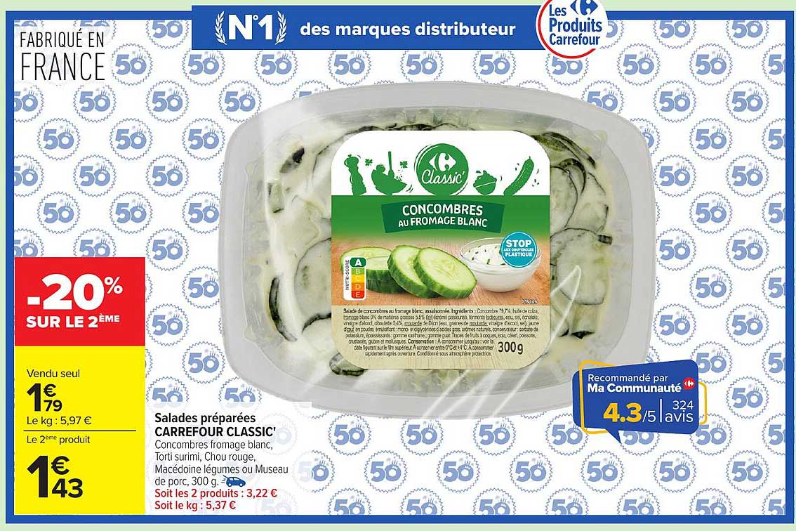 -20% SUR LE 2ÈME