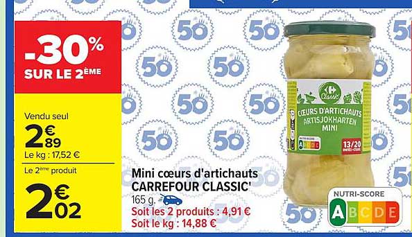 -30% SUR LE 2ÈME