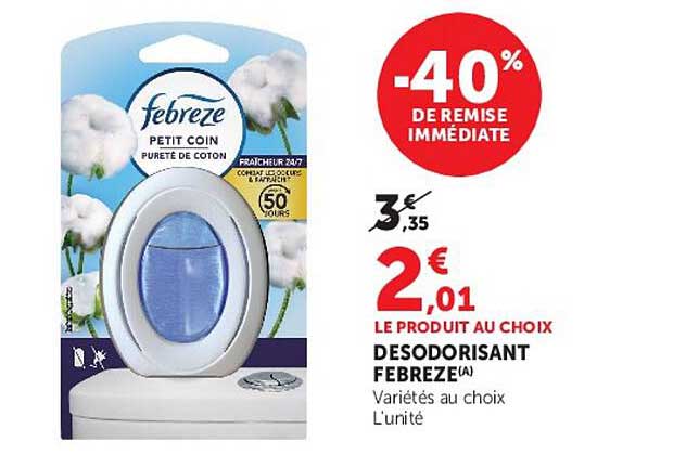 -40% DE REMISE IMMEDIATE