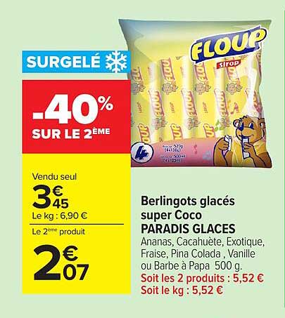 -40% SUR LE 2ÈME