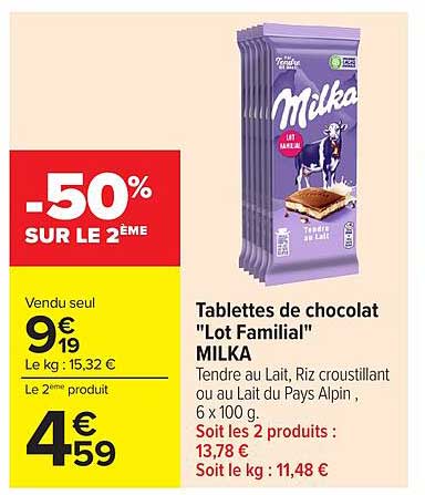 -50% SUR LE 2ÈME