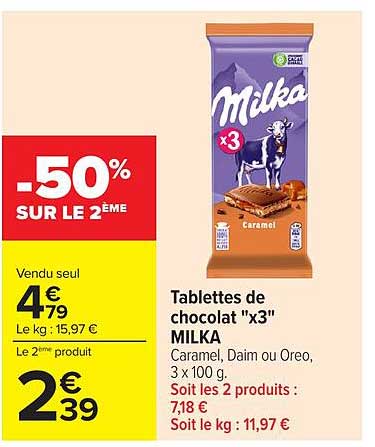 -50% SUR LE 2ème