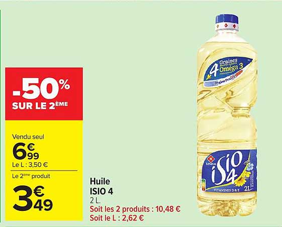 -50% SUR LE 2ÈME