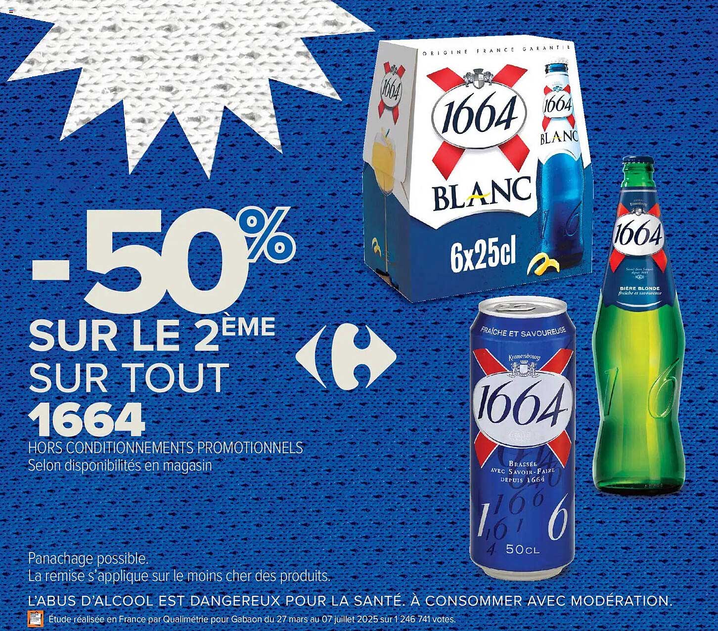 -50% SUR LE 2ÈME SUR TOUT 1664
