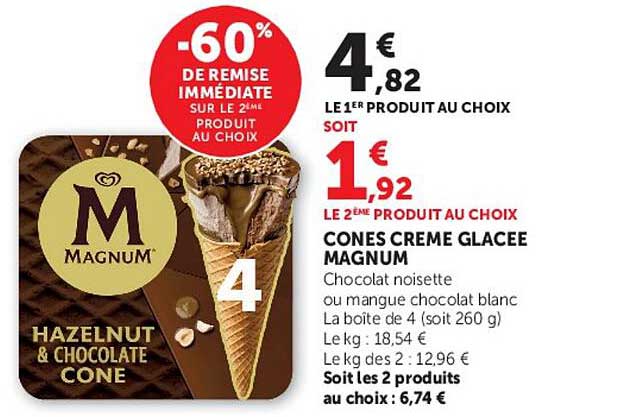 -60% DE REMISE IMMÉDIATE SUR LE 2ÈME PRODUIT AU CHOIX