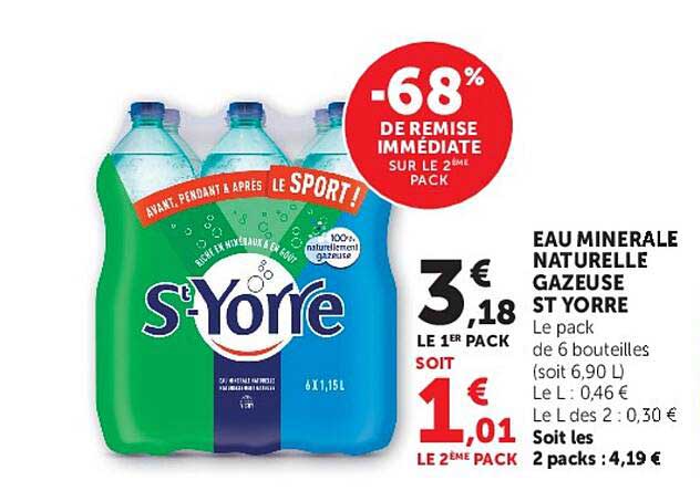-68% DE REMISE IMMEDIATE SUR LE 2ÈME PACK