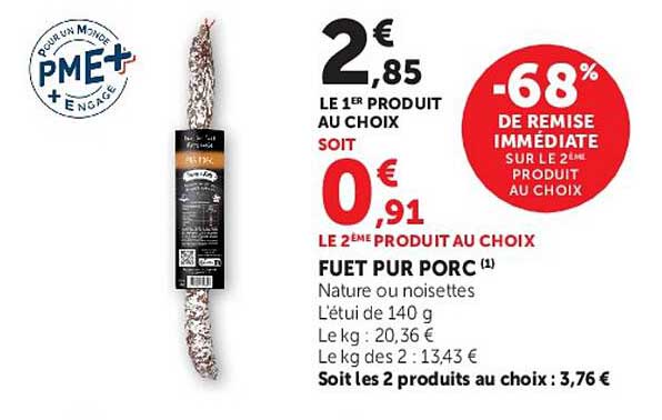 -68% DE REMISE IMMEDIATE SUR LE 2EME PRODUIT AU CHOIX