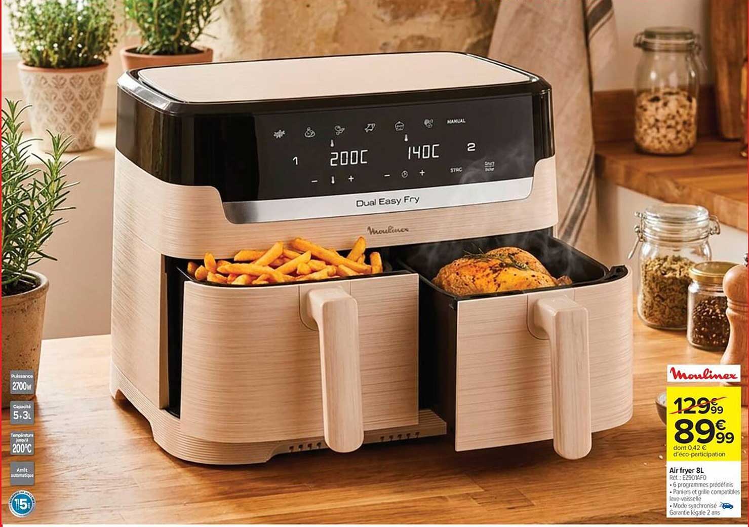 Air fryer 8L