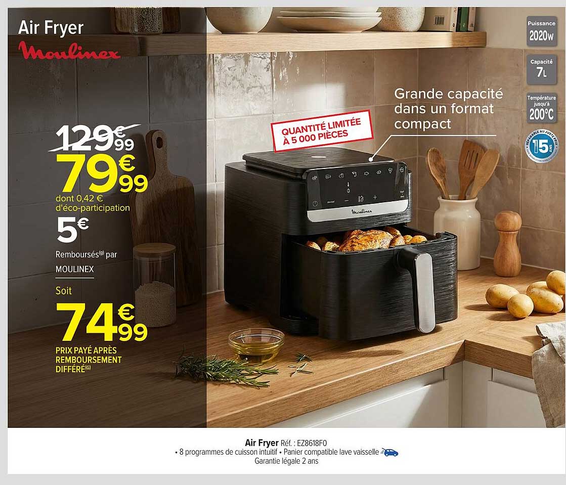 Air Fryer Moulinex