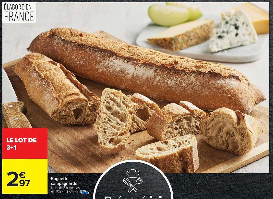 Baguette campagnarde