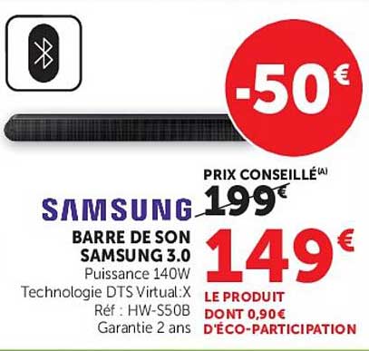 BARRE DE SON SAMSUNG 3.0