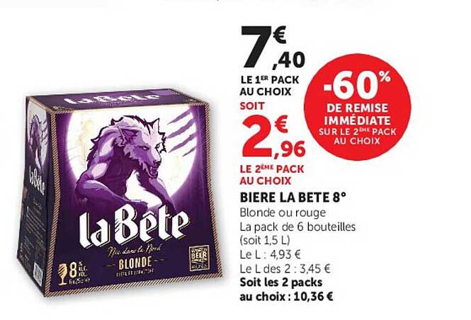 BIERE LA BETE 8°