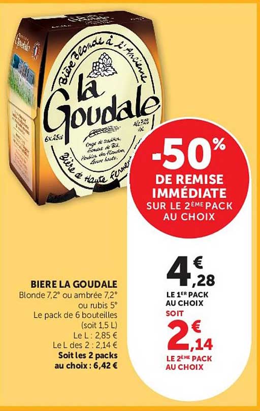 BIERE LA GOUDALE