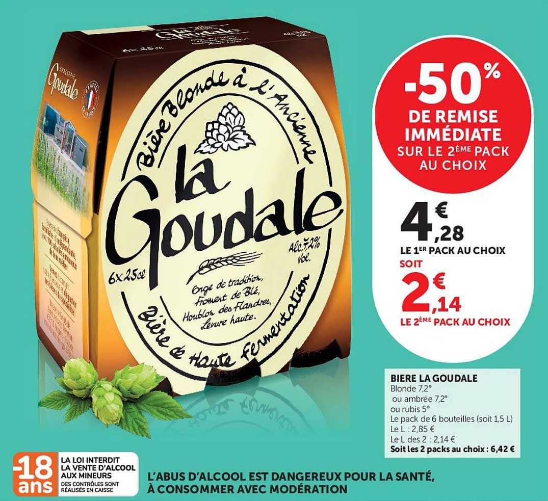 BIERE LA GOUDALE