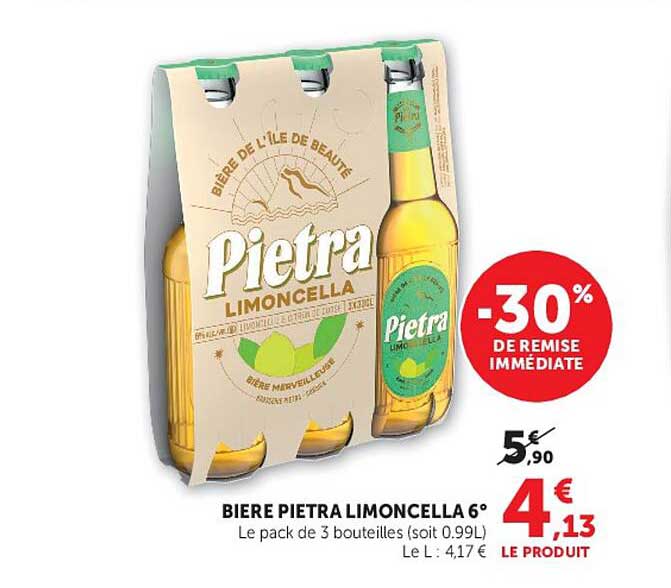 BIERE PIETRA LIMONCELLA 6°