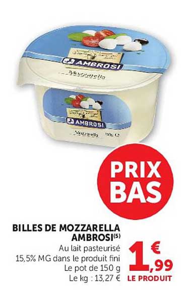 BILLES DE MOZZARELLA AMBROSI(5)