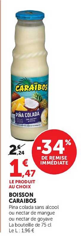 BOISSON CARAIBOS