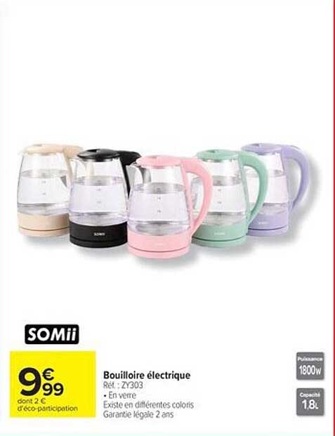 Bouilloire électrique