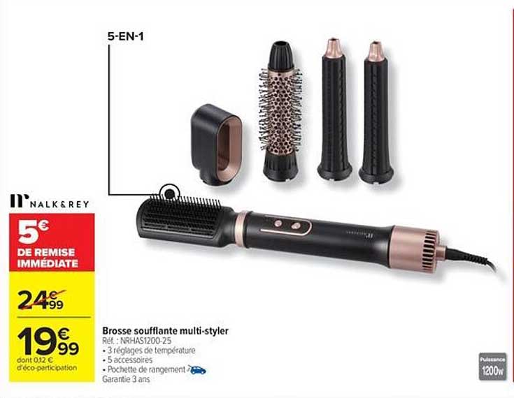 Brosse soufflante multi-styler