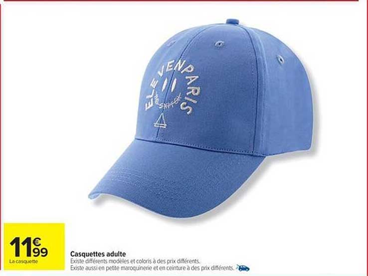 Casquettes adulte