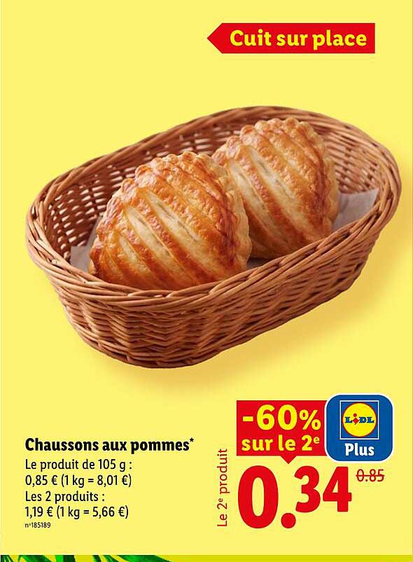 Chaussons aux pommes*