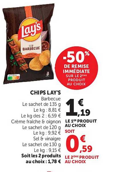 CHIPS LAY'S Barbecue