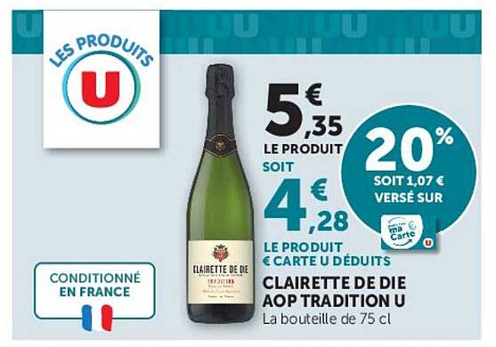 CLAIRETTE DE DIE AOP TRADITION OU