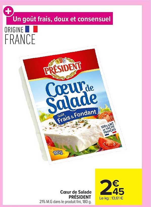 Coeur de Salade PRÉSIDENT