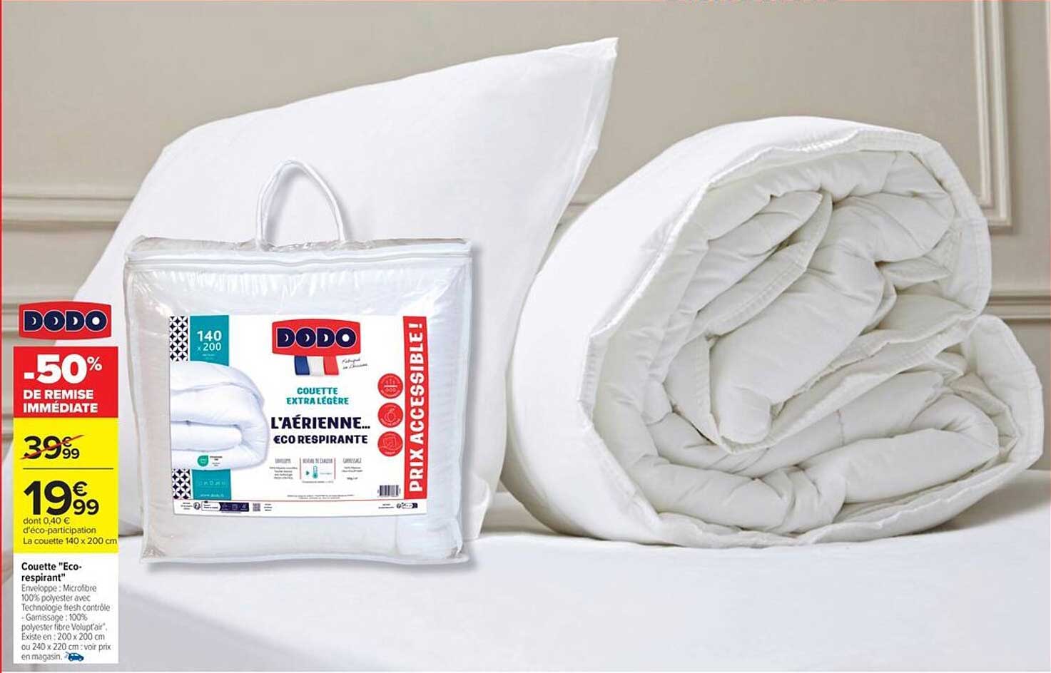Couette "Eco-respirant"