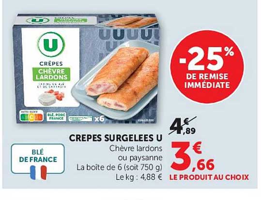 CREPES SURGELEES U