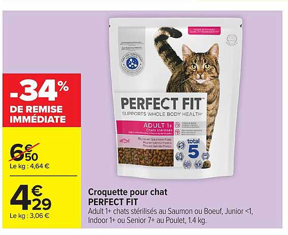 Croquette pour chat PERFECT FIT