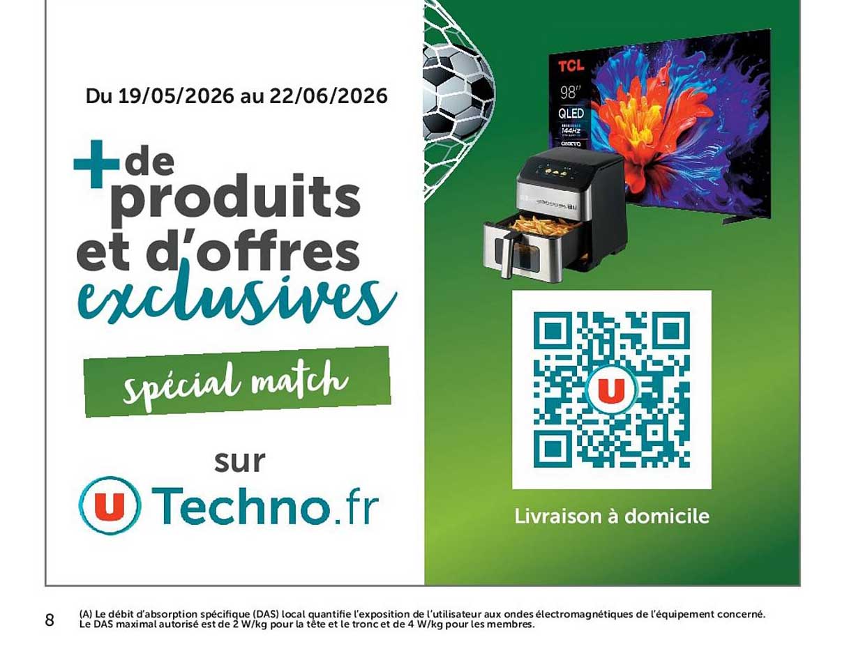 + de produits et d'offres exclusives