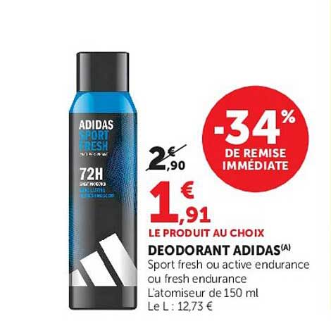 DEODORANT ADIDAS(A)