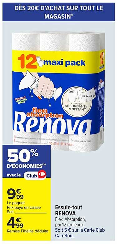DÈS 20€ D’ACHAT SUR TOUT LE MAGASIN*