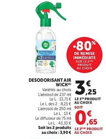 DESODORISANT AIR WICK(A)