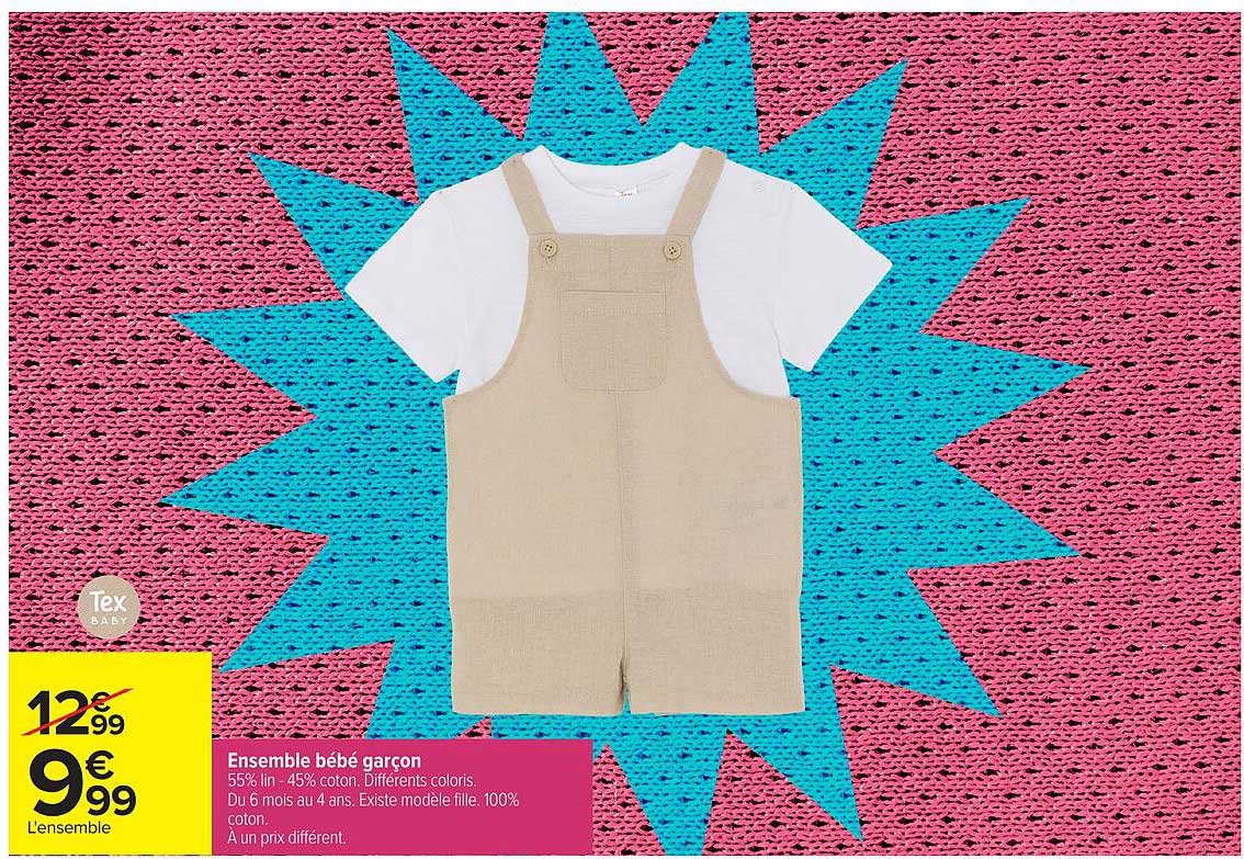 Ensemble bébé garçon