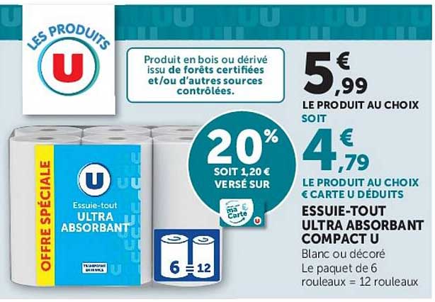 ESSUIE-TOUT ULTRA ABSORBANT COMPAC'T U