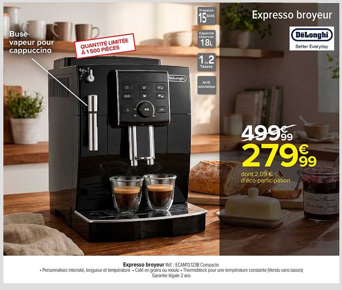 Expresso broyeur