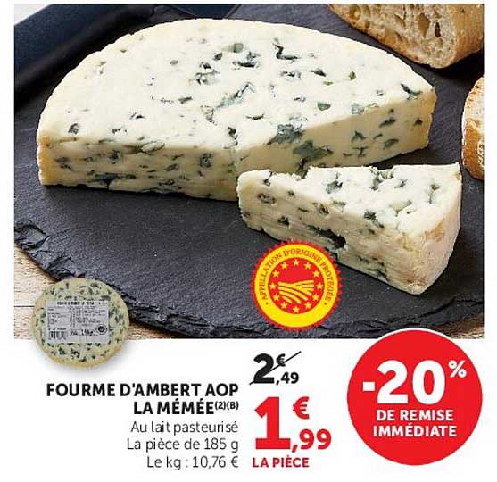 FOURME D'AMBERT AOP LA MÊMÉE