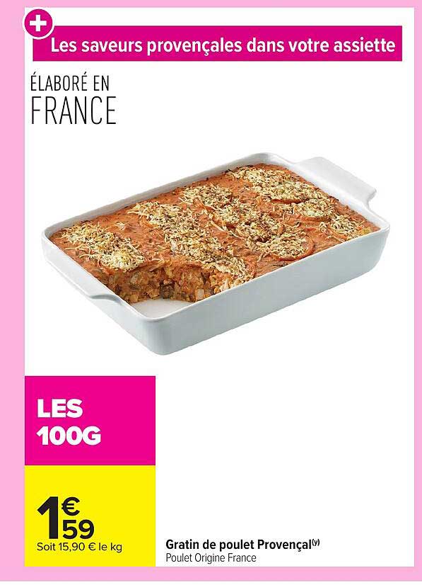 Gratin de poulet Provençal(1)