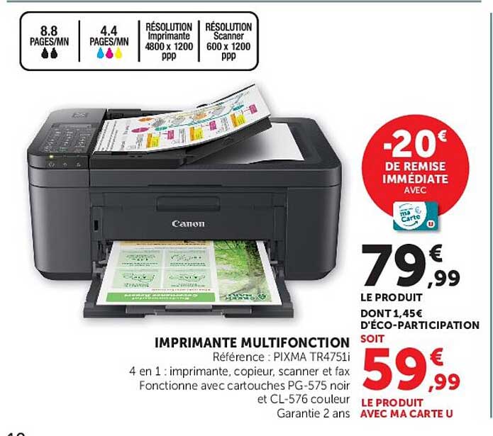 IMPRIMANTE MULTIFONCTION