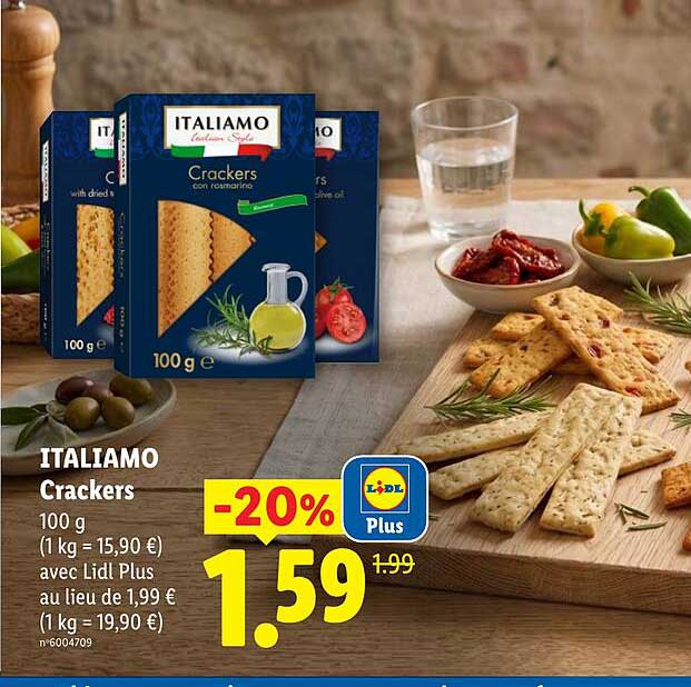 ITALIAMO Crackers 100 g