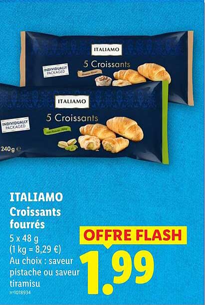 ITALIAMO Croissants fourrés