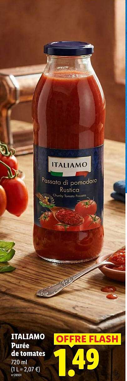 ITALIAMO Purée de tomates