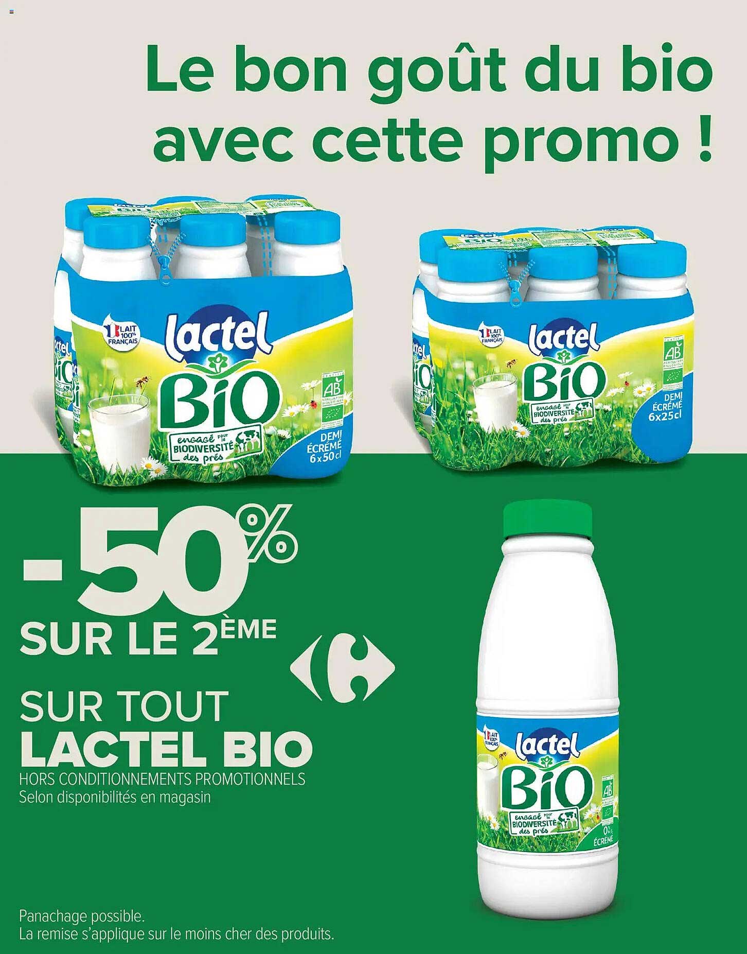 Le bon goût du bio avec cette promo !