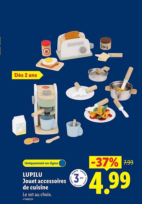LUPILU Jouet accessoires de cuisine