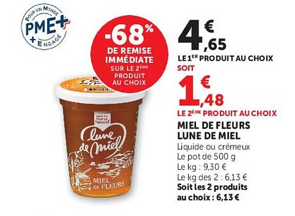 MIEL DE FLEURS LUNE DE MIEL