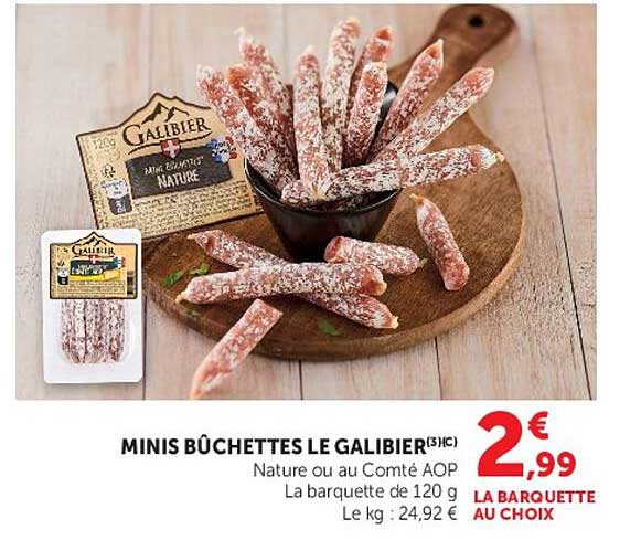 MINIS BÛCHETTES LE GALIBIER