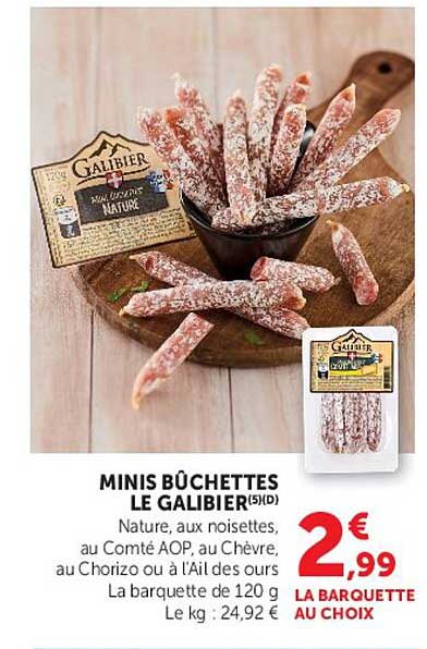 MINIS BÛCHETTES LE GALIBIER