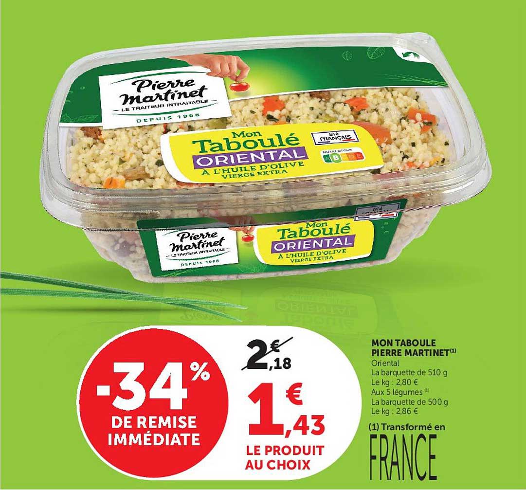 Mon taboulé Pierre Martinet